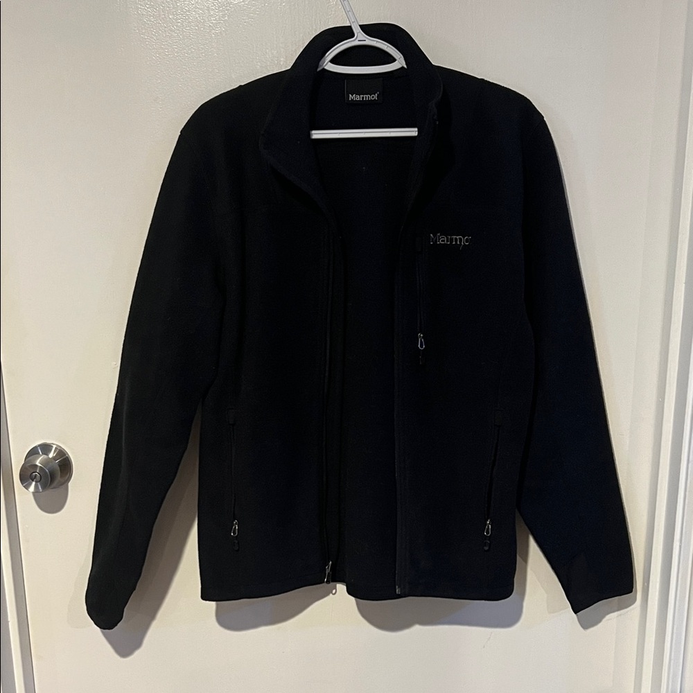 Marmot Men's Zip-Up Black Sweater